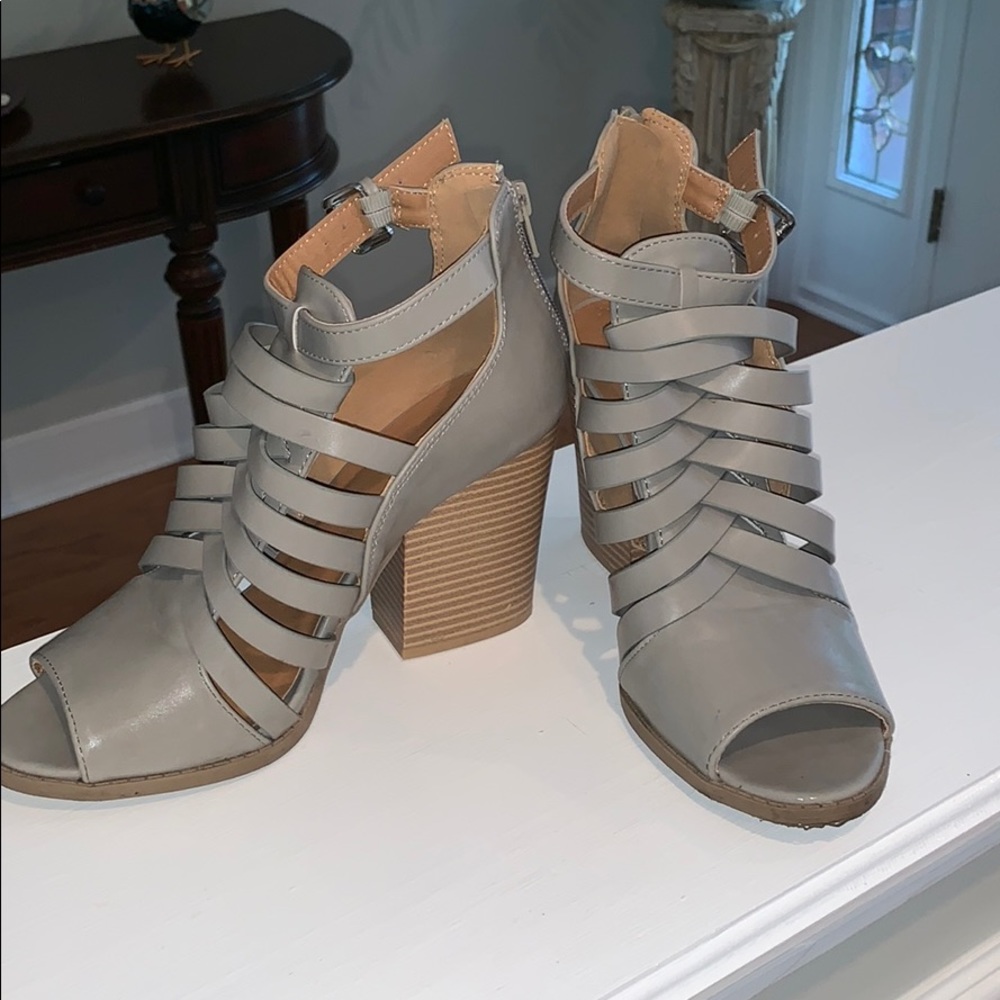 Charlotte Russe Block Heel Booties